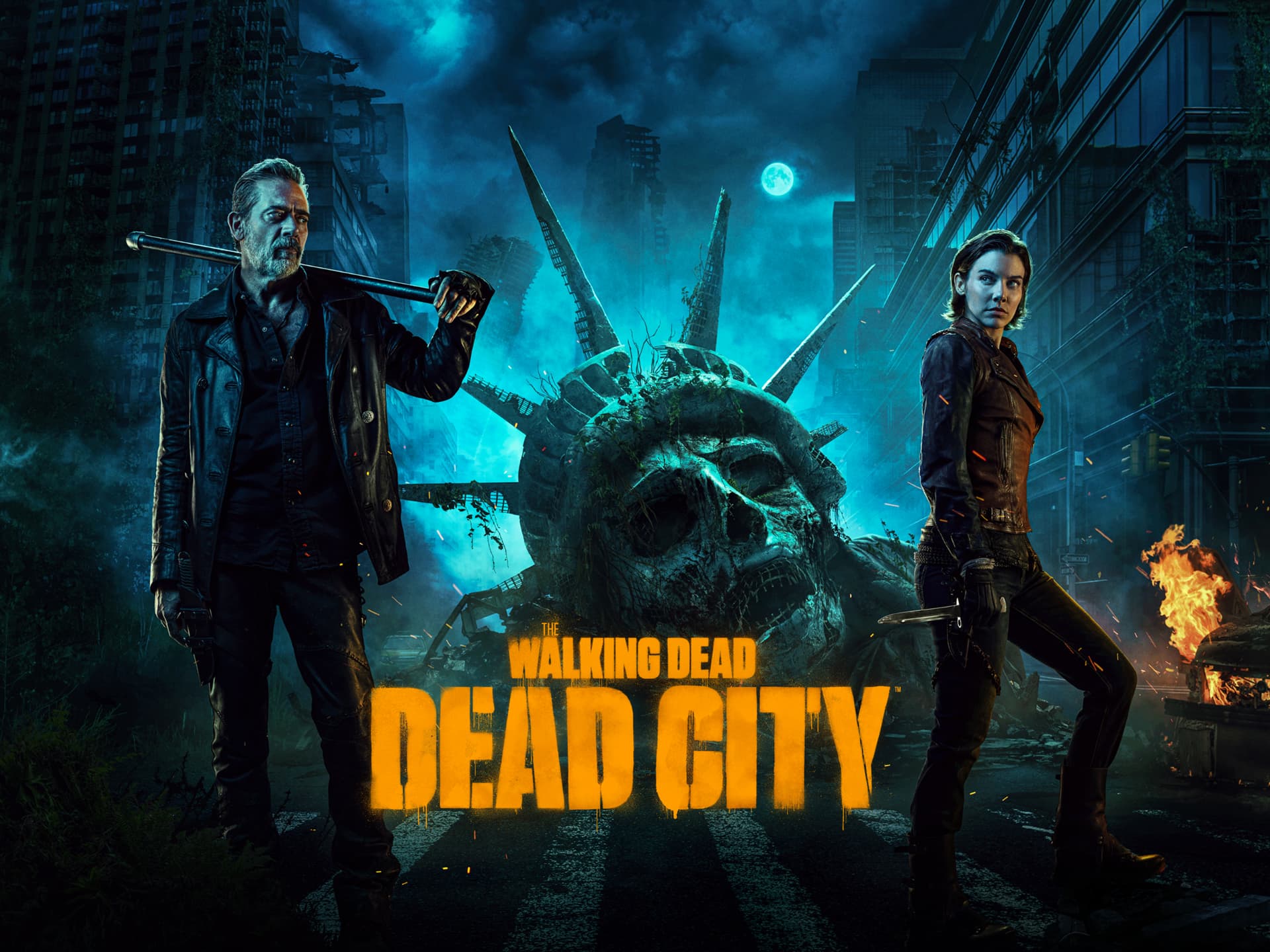 The Walking Dead: Dead City key artwork