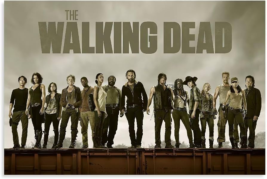 The Walking Dead key artwork